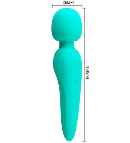 PRETTY LOVE - MASSEUR MEREDITH 12 MODES DE VIBRATION VERT AQUA by PRETTY LOVE SMART