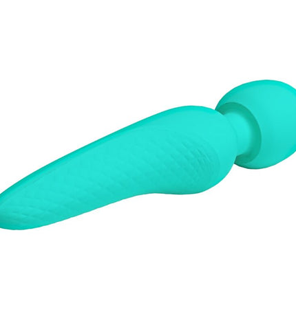 PRETTY LOVE - MASSEUR MEREDITH 12 MODES DE VIBRATION VERT AQUA by PRETTY LOVE SMART