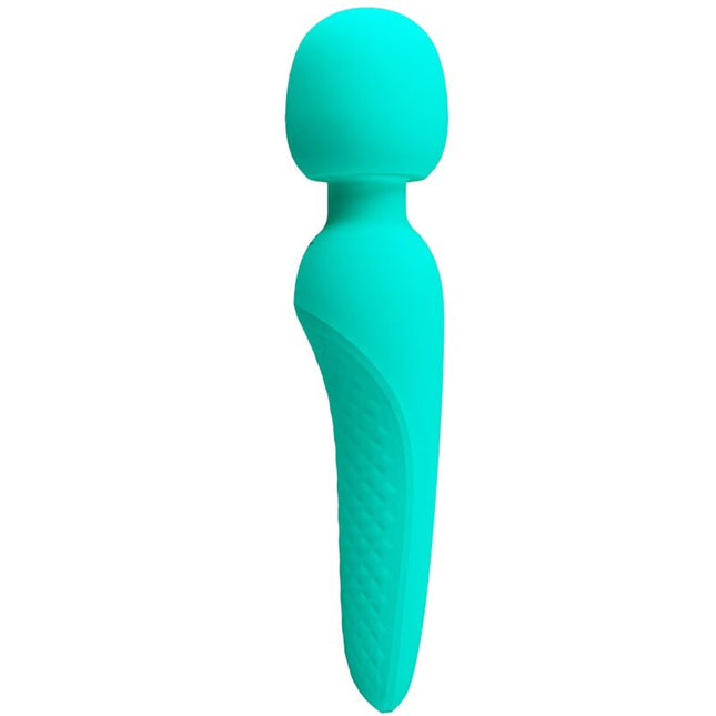PRETTY LOVE - MASSEUR MEREDITH 12 MODES DE VIBRATION VERT AQUA by PRETTY LOVE SMART