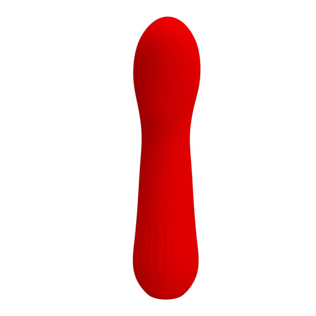 PRETTY LOVE - VIBRATEUR RECHARGEABLE FAUN ROUGE - Concombre Boutique