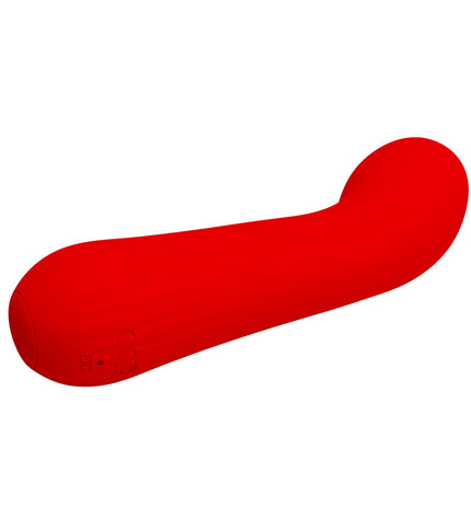 PRETTY LOVE - VIBRATEUR RECHARGEABLE FAUN ROUGE - Concombre Boutique