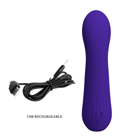 PRETTY LOVE - VIBRATEUR RECHARGEABLE FAUN VIOLET by PRETTY LOVE SMART