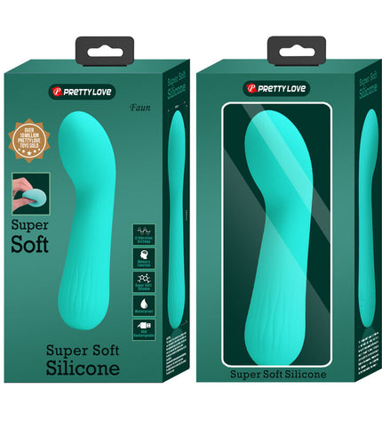 PRETTY LOVE - VIBRATEUR RECHARGEABLE FAUN VERT AQUA by PRETTY LOVE SMART