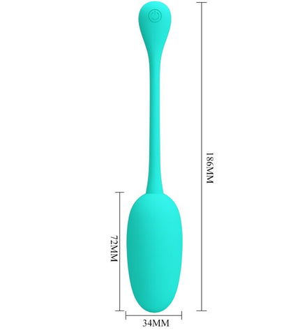 PRETTY LOVE - OEUF VIBRANT RECHARGEABLE KNUCKER VERT DEAU by PRETTY LOVE FLIRTATION