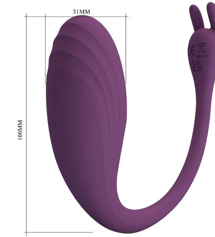 PRETTY LOVE - TÉLÉCOMMANDE CATALINA VIBRATOR APP VIOLET by PRETTY LOVE LED