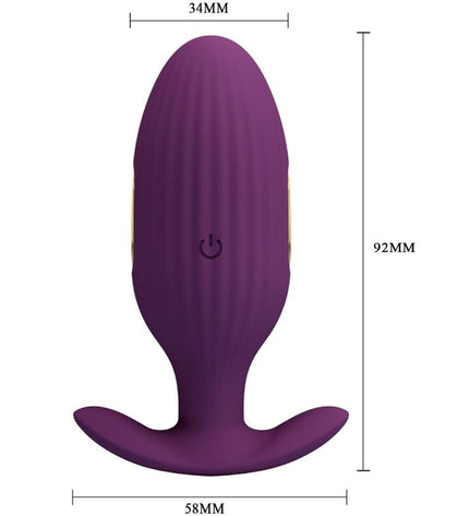 PRETTY LOVE - PLUG ANAL CONTRÔLÉ PAR APPLICATION JEFFERSON VIOLET by PRETTY LOVE BOTTOM