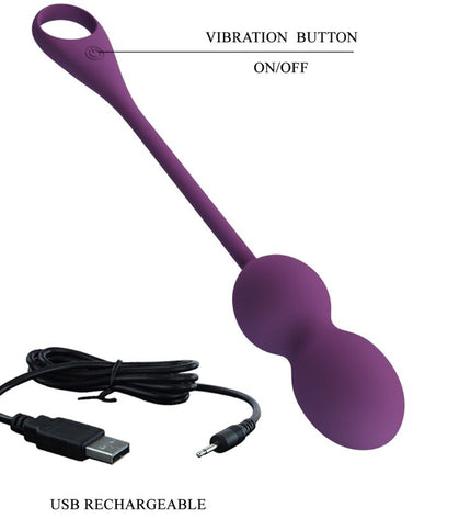 PRETTY LOVE - ELVIRA KEGEL BALLS APP TÉLÉCOMMANDE VIOLET by PRETTY LOVE