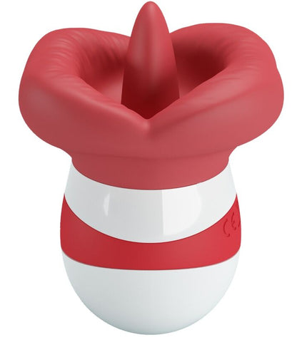 PRETTY LOVE - MINA STIMULATEUR DE LANGUE ROUGE CLAIR by PRETTY LOVE FLIRTATION