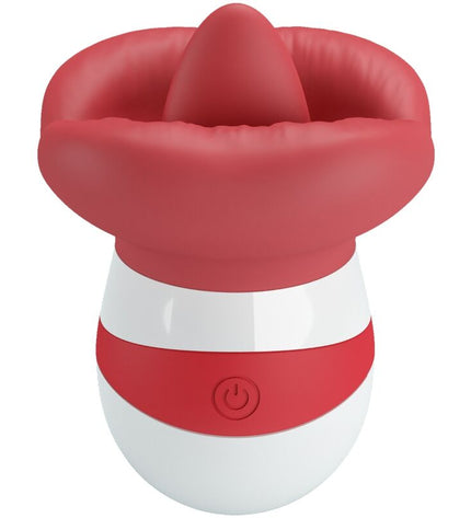 PRETTY LOVE - MINA STIMULATEUR DE LANGUE ROUGE CLAIR by PRETTY LOVE FLIRTATION