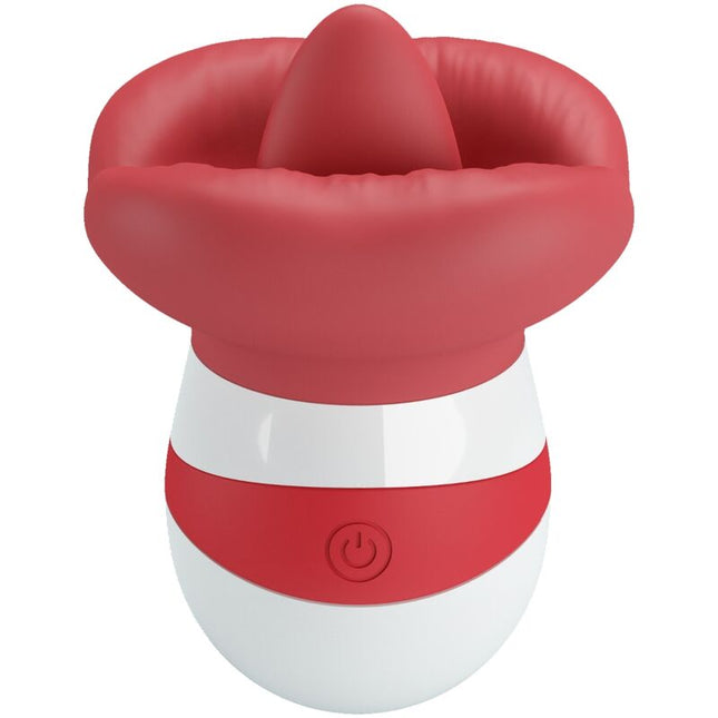 PRETTY LOVE - MINA STIMULATEUR DE LANGUE ROUGE CLAIR by PRETTY LOVE FLIRTATION