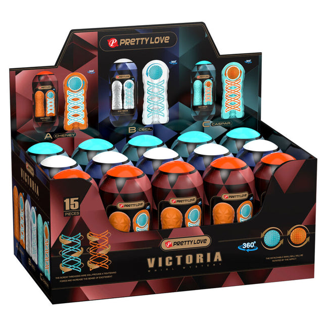 PRETTY LOVE - MASTURBATEUR VICTORIA 15 PIÈCES by PRETTY LOVE MALE