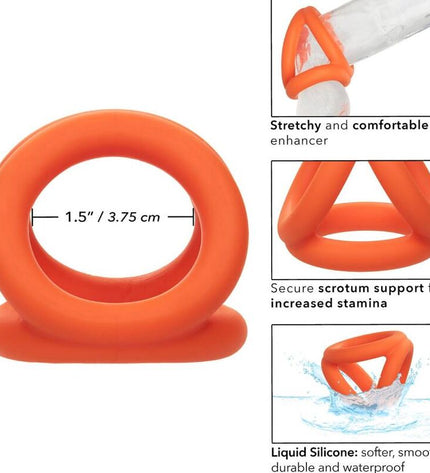 CALEXOTICS - ALPHA TRI-ANNEAU ORANGE by CALEXOTICS