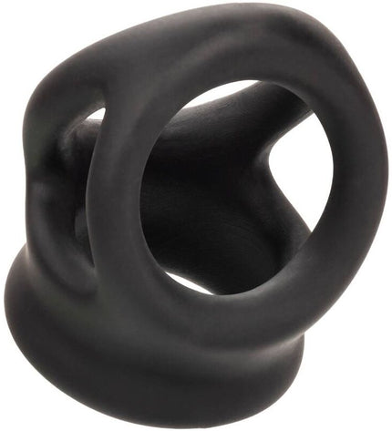 CALEXOTICS - ALPHA BAGUE DUAL CAGE NOIR by CALEXOTICS