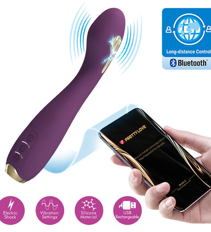 PRETTY LOVE - HECTOR ELECTROSHOCK VIBRATEUR PAR APP CONTROL VIOLET by PRETTY LOVE HIGH GRADE