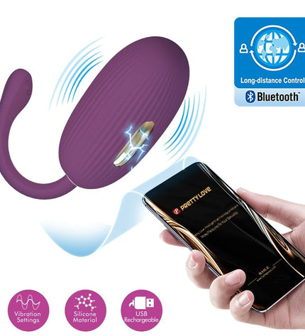 PRETTY LOVE - DOREEN OEUF VIBRANT RECHARGEABLE VIOLET by PRETTY LOVE SMART