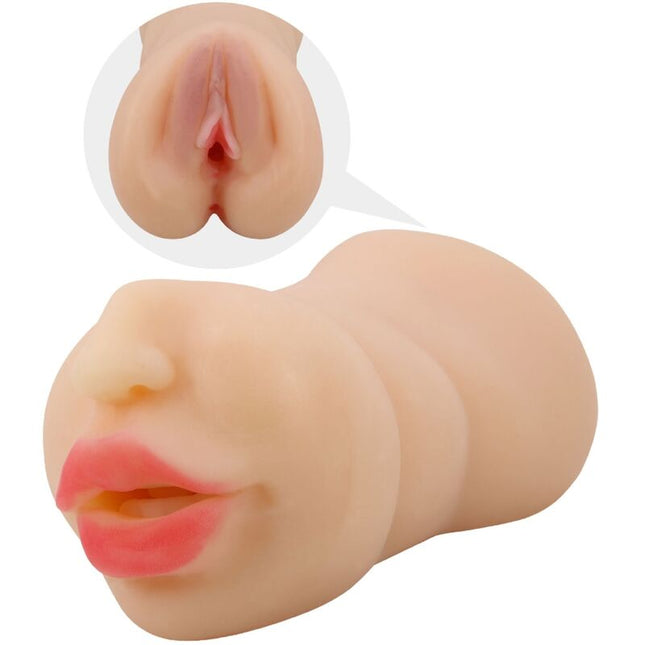 CRAZY BULL - MASTUBADOR EN FORME DE VAGIN ZOEY DOUBLE ENTRÉE by CRAZY BULL