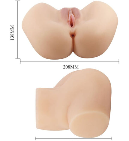 CRAZY BULL - VIBRATEUR VAGIN ET ANUS RÉALISTE HAILEY by CRAZY BULL