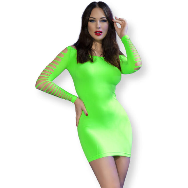 CHILIROSE - ROBE CR 4617 VERTE S/M by CHILIROSE DRESSES