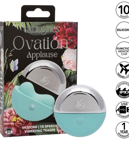 CALEXOTICS - OVATION STIMULATEUR DAPLAUSES VERT AQUA by CALEXOTICS