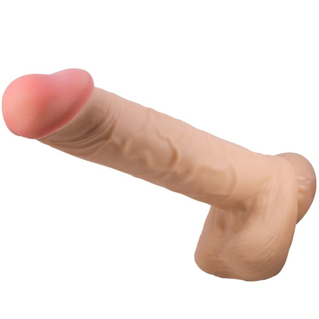 PRETTY LOVE - SÉRIE SLIDING SKIN GODE RÉALISTE AVEC VENTOUSE SLIDING SKIN FLESH 26 CM by PRETTY LOVE HIGH GRADE
