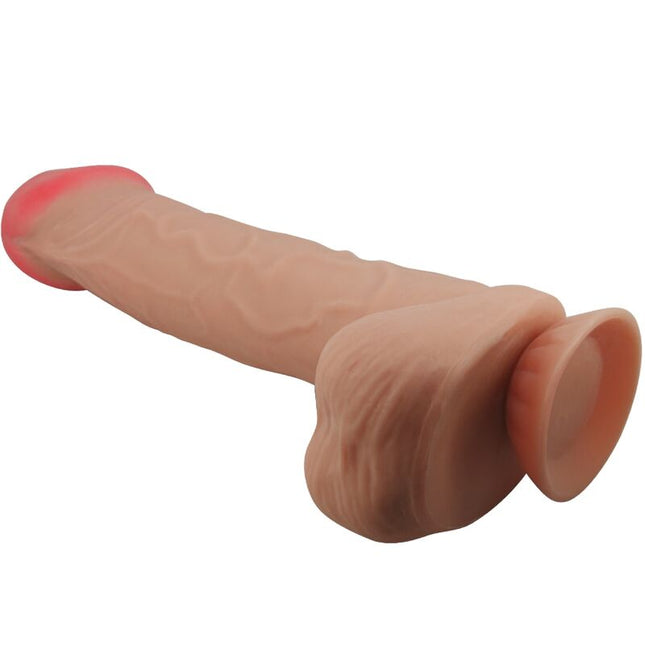 PRETTY LOVE - SÉRIE SLIDING SKIN GODE RÉALISTE AVEC VENTOUSE SLIDING SKIN FLESH 26 CM by PRETTY LOVE HIGH GRADE
