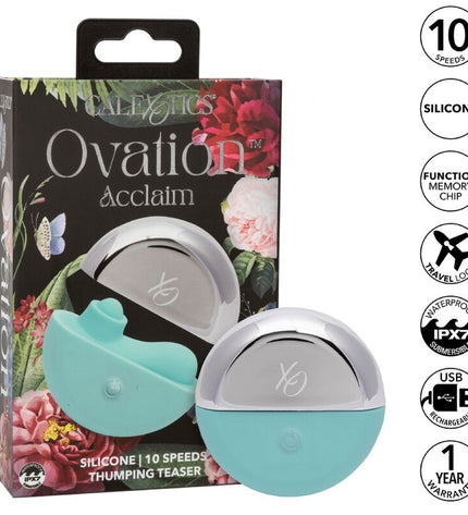 CALEXOTICS - OVATION STIMULATEUR ACCLAIM AQUA GREEN by CALEXOTICS