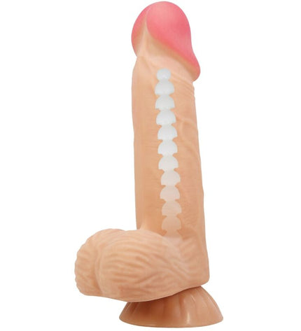 PRETTY LOVE - SÉRIE SLIDING SKIN GODE RÉALISTE AVEC VENTOUSE SLIDING SKIN 20,6 CM by PRETTY LOVE HIGH GRADE