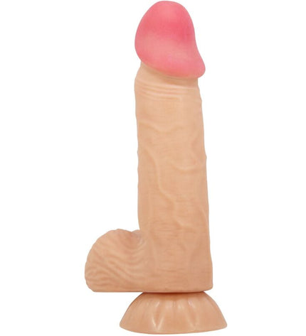 PRETTY LOVE - SÉRIE SLIDING SKIN GODE RÉALISTE AVEC VENTOUSE SLIDING SKIN 20,6 CM by PRETTY LOVE HIGH GRADE
