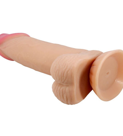 PRETTY LOVE - GODE RÉALISTE SÉRIE SLIDING SKIN AVEC VENTOUSE SLIDING SKIN 19,4 CM by PRETTY LOVE HIGH GRADE