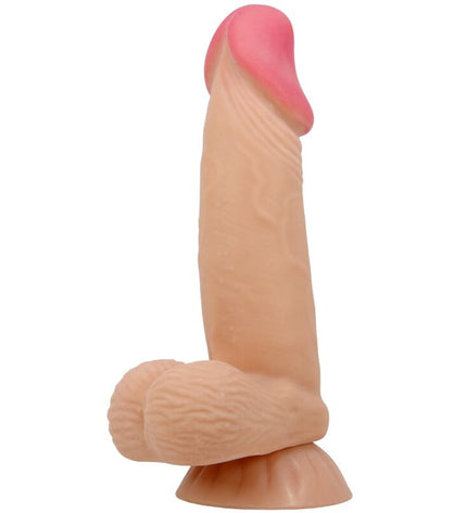 PRETTY LOVE - GODE RÉALISTE SÉRIE SLIDING SKIN AVEC VENTOUSE SLIDING SKIN 19,4 CM by PRETTY LOVE HIGH GRADE
