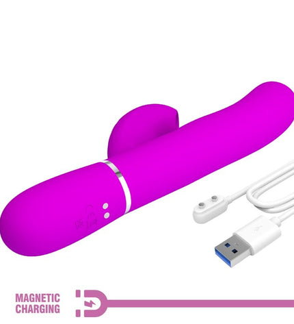 PRETTY LOVE - VIBRATEUR POINT G MULTIFONCTION 3 EN 1 PERLITA VIOLET by PRETTY LOVE FLIRTATION