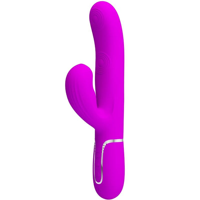 PRETTY LOVE - VIBRATEUR POINT G MULTIFONCTION 3 EN 1 PERLITA VIOLET by PRETTY LOVE FLIRTATION