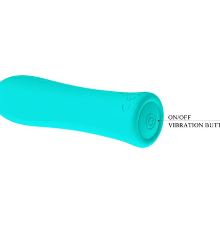 PRETTY LOVE - VIBRATEUR SUPER PUISSANT ALFREDA VERT EAU by PRETTY LOVE FLIRTATION