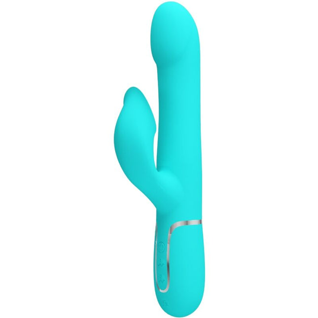 PRETTY LOVE - PERLES VIBRATEUR LAPIN VERT AQUA by PRETTY LOVE FLIRTATION