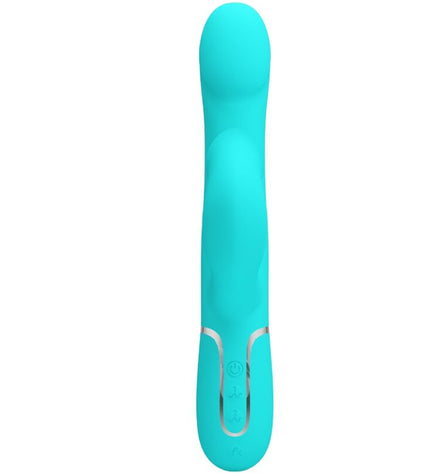 PRETTY LOVE - PERLES VIBRATEUR LAPIN VERT AQUA by PRETTY LOVE FLIRTATION