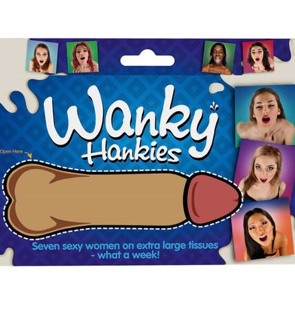 SPENCER & FLEETWOOD - WANKY HANKIES 7 MOUCHOIRS EXTRA LARGES POUR FEMMES by SPENCER & FLETWOOD