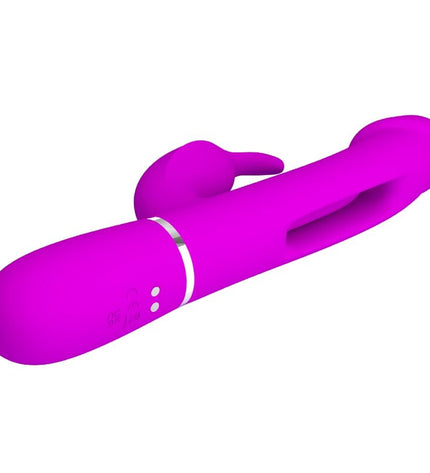 PRETTY LOVE - VIBRATEUR DEJON RABBIT 3 EN 1 MULTIFONCTION FUCSIA by PRETTY LOVE FLIRTATION