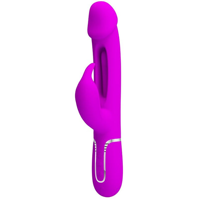 PRETTY LOVE - VIBRATEUR DEJON RABBIT 3 EN 1 MULTIFONCTION FUCSIA by PRETTY LOVE FLIRTATION