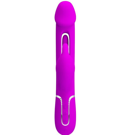 PRETTY LOVE - VIBRATEUR DEJON RABBIT 3 EN 1 MULTIFONCTION FUCSIA by PRETTY LOVE FLIRTATION