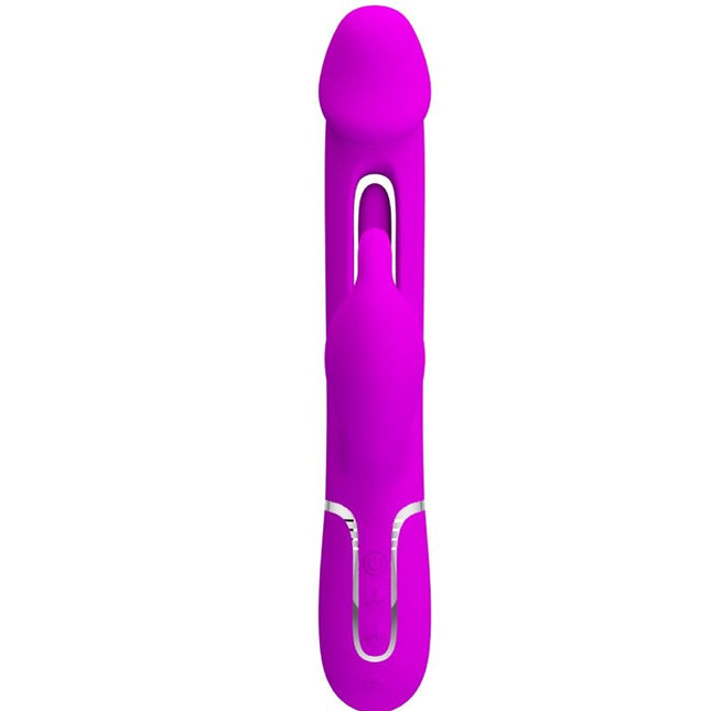 PRETTY LOVE - VIBRATEUR DEJON RABBIT 3 EN 1 MULTIFONCTION FUCSIA by PRETTY LOVE FLIRTATION