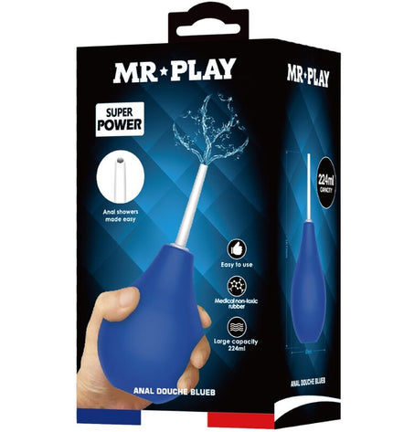MR PLAY - DOUCHE ANAL BLUEB SUPER POWER BLEU by MR PLAY