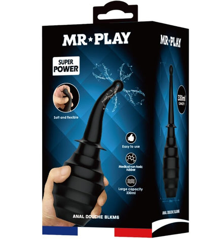 MR PLAY - DOUCHE ANAL BLKM6 SUPER POWER NOIR by MR PLAY