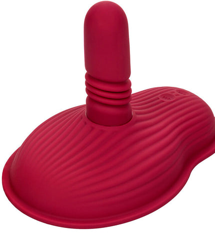 CALEXOTICS - RIDER MASSAGER DOUBLE MOTEUR TÉLÉCOMMANDE ROUGE by CALEXOTICS