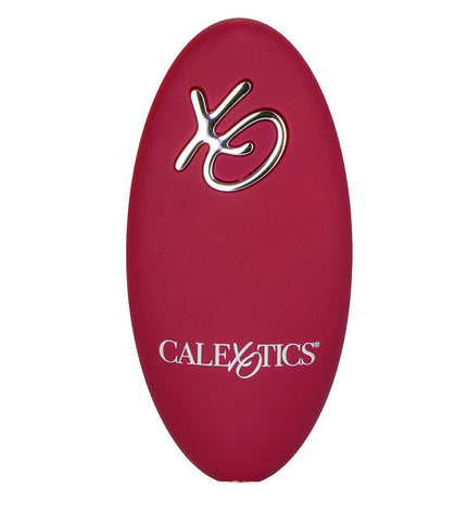 CALEXOTICS - RIDER MASSAGER DOUBLE MOTEUR TÉLÉCOMMANDE ROUGE by CALEXOTICS