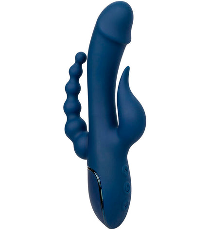 CALEXOTICS - VIBRATEUR TRIPLE ORGASME BLEU by CALEXOTICS