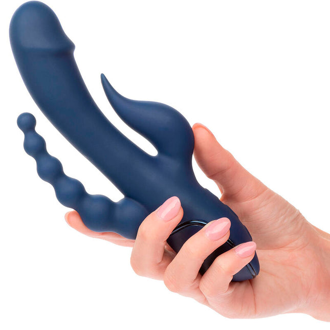 CALEXOTICS - VIBRATEUR TRIPLE ORGASME BLEU by CALEXOTICS