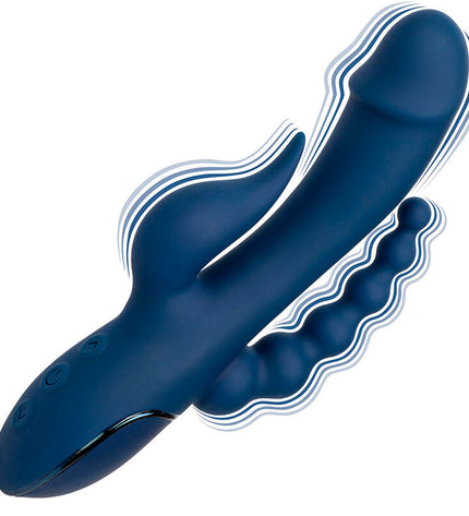 CALEXOTICS - VIBRATEUR TRIPLE ORGASME BLEU by CALEXOTICS