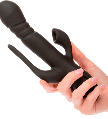 CALEXOTICS - VIBRATEUR TRIPLE EUPHORIA NOIR by CALEXOTICS