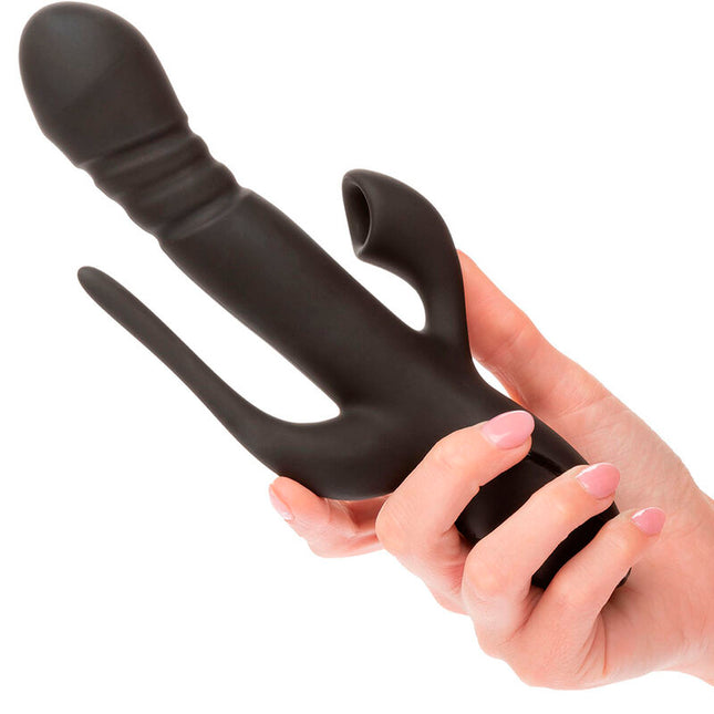CALEXOTICS - VIBRATEUR TRIPLE EUPHORIA NOIR by CALEXOTICS