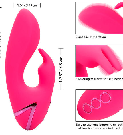 CALEXOTICS - DONC. VIBRATEUR CAL SUNSHINE RABBIT FUCHSIA PAR CALIFORNIA DREAMING by CALEXOTICS